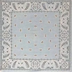 Hurly-Burly (b) Bandanas Cream Paisley Bandana