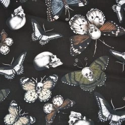 Hurly-Burly Skull Moth Dress Plus Size