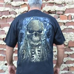 Rock Eagle Glow In The Dark Pirate Skeleton T-Shirt