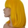 Bell's Wigs Deluxe Yellow Bob Wig