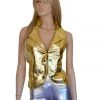 Muchie Metallic Gold Vest