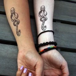 AnneCart Harry Potter Dark Mark Temporary Tattoo