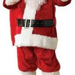 Rubies Celebrations Deluxe Plush Santa Claus Costume