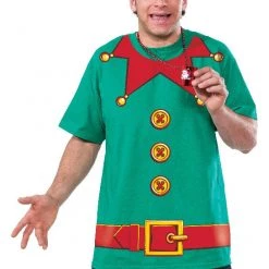 Rubies Christmas Costumes Printed Elf T-Shirt