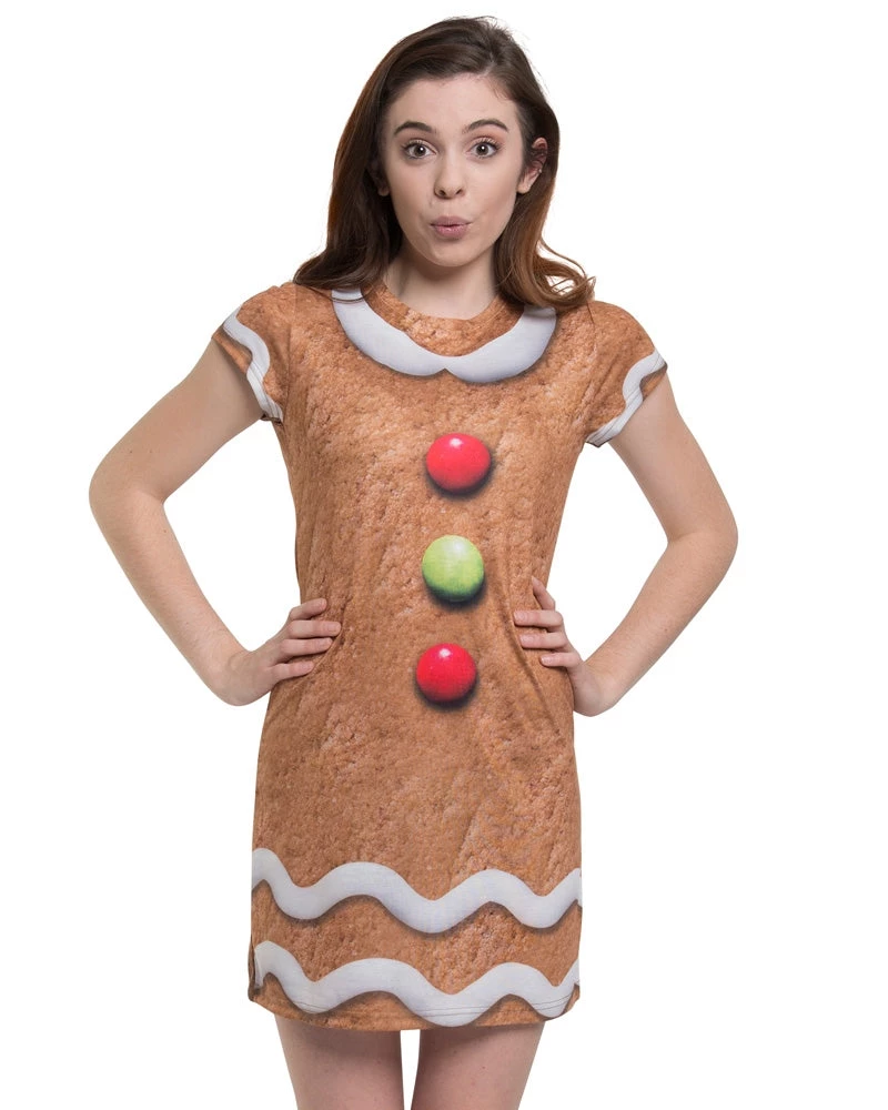 TomFoolery Gingerbread Christmas Dress 3 TomFoolery Gingerbread Christmas Dress