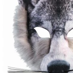 Rubies Animals And Insects Furry Wolf Mask