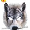 Rubies Animals And Insects Furry Wolf Mask