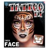 Tinsley Special FX Makeup Tiger Full Face Tattoo