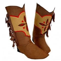 Sweidas Brown Cowgirl Suede Boot Covers