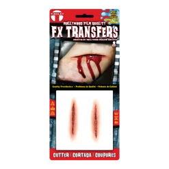 Tinsley Cut Special FX Temporary Tattoo