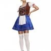 Smiffys Fever Blue And Brown Dirndl