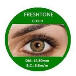 Dinna Freshtone Blends: Green Contact Lenses