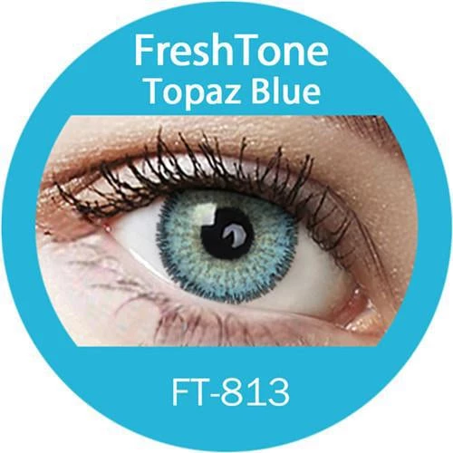 Dinna Freshtone Topaz Blue Contact Lenses 3 Dinna Freshtone Topaz Blue Contact Lenses