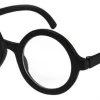 Sweidas Black Round Glasses