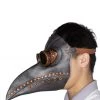 Unknown Latex Plague Doctor Mask With Brass Finish Halloween 2 Unknown Latex Plague Doctor Mask With Brass Finish Halloween