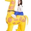 AnneCart Inflatable Carry Me Giraffe Costume