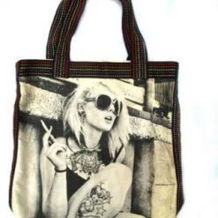 Hurly-Burly Tattoo Model Canvas Tote Bag Bags & Wallets