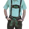 Pakistan Authentic Leather German Lederhosen Oktoberfest Costumes And Accessories