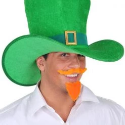 TomFoolery Saint Patrick's Day Massive Green Soft Top Hat