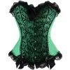 Malltop Green Poisoned Corset Corsets