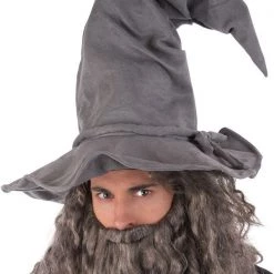 TomFoolery Grey Wizard Hat