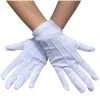 Jacky Wang Men's White Formal Gloves