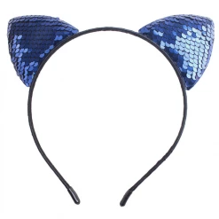 Unknown Sequin Cat Ears Headbands