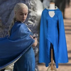 AnneCart Game Of Thrones Daenerys Targaryen Dress And Cloak Adults