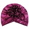 Jacky Wang Metallic Flower Turban Turbans 2 Jacky Wang Metallic Flower Turban Turbans