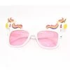Peter Zhang White And Pink Unicorn Glasses