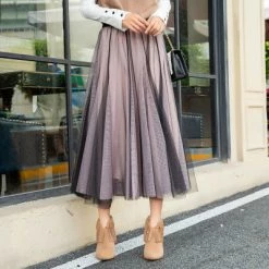 Hurly-Burly Light Coloured Tulle Skirt