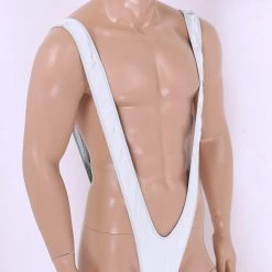 AnneCart Bucks Party Costumes White Mankini