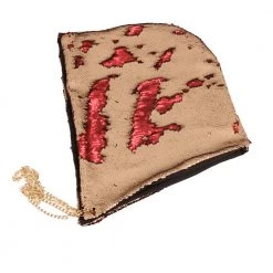 Jacky Wang Reversible Sequin Hood Festival Wear