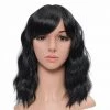 Cherry Guo Deluxe Shoulder Length Loose Wave Black Wig