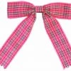 Thailand Pink Tartan Bow
