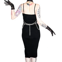 Unknown Pentagram Silver Chain Body Harness 8 Unknown Pentagram Silver Chain Body Harness