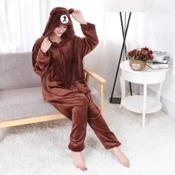 Kigurumi Direct Rilakkuma Bear Onesie Onesies