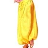 Best Dance Women's Yellow Satin Harem Pants