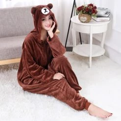 Kigurumi Direct Rilakkuma Bear Onesie Onesies