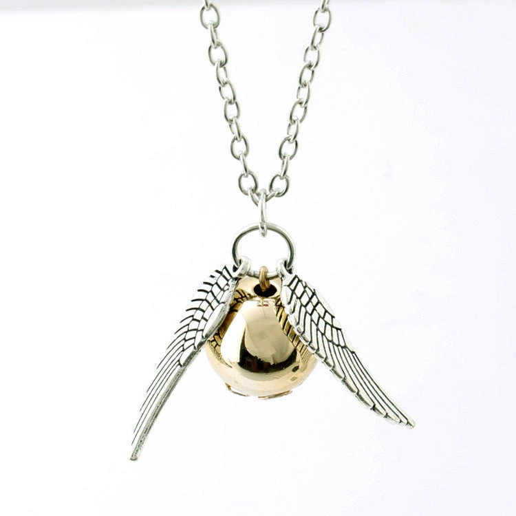 Annecart Harry Potter: The Golden Snitch Necklace Jewellery 3 Annecart Harry Potter: The Golden Snitch Necklace Jewellery