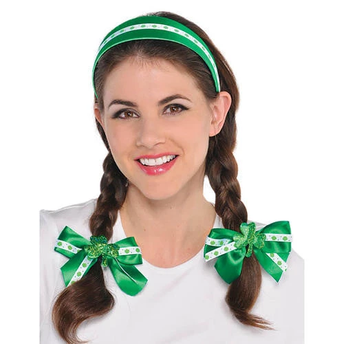 Hurly-Burly St. Patrick's Hair Accessory Kit Hair Bows 3 Hurly-Burly St. Patrick's Hair Accessory Kit Hair Bows