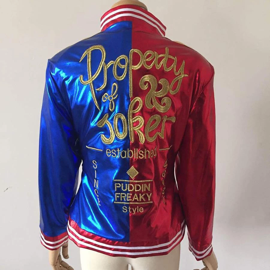 AnneCart Suicide Squad: Harley Quinn Embroidered Jacket 3 AnneCart Suicide Squad: Harley Quinn Embroidered Jacket