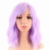 Cherry Guo Deluxe Shoulder Length Loose Wave Pastel Purple Wig Wigs