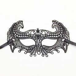 Unknown Black Widow Style Lace Mask Masks & Eyemasks