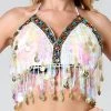Best Dance Ivory Sequin Coin Top 1 Best Dance Ivory Sequin Coin Top