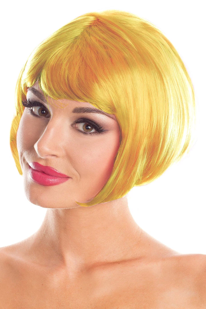 Malltop Honey Blonde Bob Party Wig 3 Malltop Honey Blonde Bob Party Wig