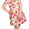 Hurly-Burly Springtime Floral Dress