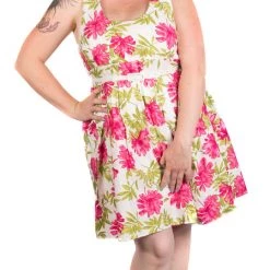 Hurly-Burly Springtime Floral Dress