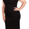 Hurly-Burly (D) Dresses Classic Black Wiggle Dress