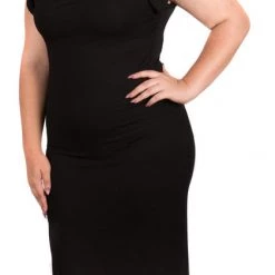 Hurly-Burly (D) Dresses Classic Black Wiggle Dress